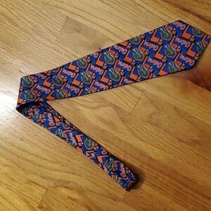 𝅺EAGLE Menswear Gators Silk Tie
